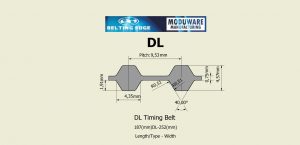 DL Timing Belt Tooth Profile TD